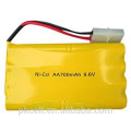 Ni-CD AA Batteriepack 9.6V 700mAh